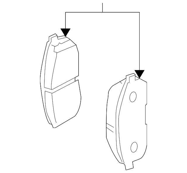 41060AL590 Деталь BRAKE PADS