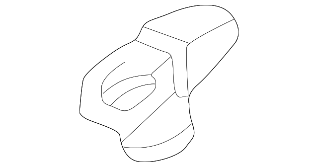 25642494 Деталь HOOD ORNAMENT RETAINER