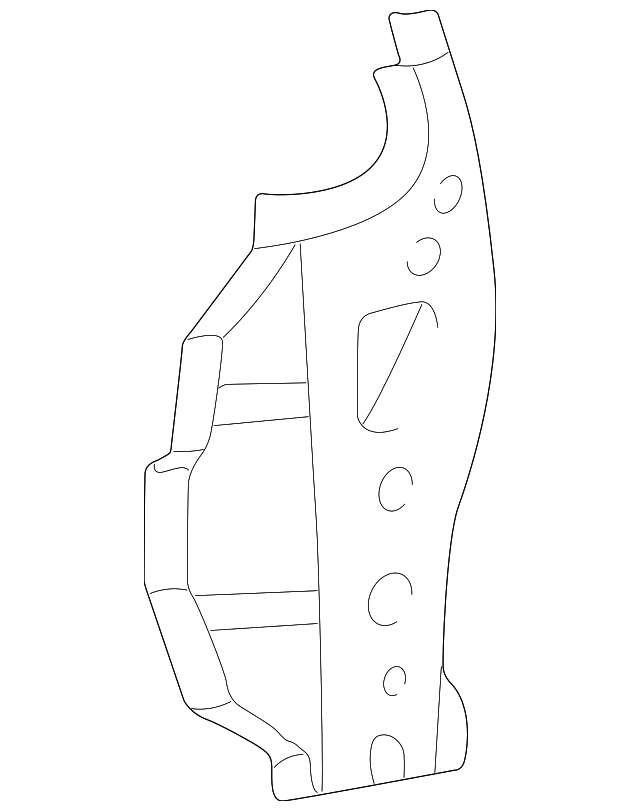 61712-52050 UPPER PANEL, LEFT