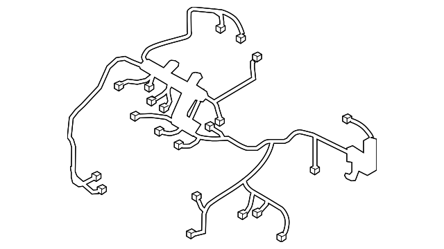 91415-4U010 Деталь ENGINE HARNESS