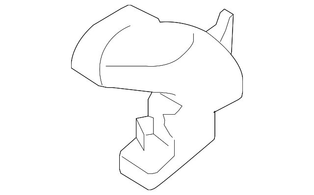 27830-JG400 Деталь FLOOR DUCT, RIGHT