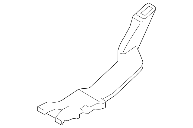 27832-JG41A Деталь REAR DUCT, RIGHT