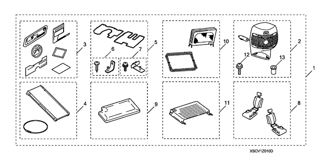 ACCESSORIES/DOG FRIENDLY ACCESSORY KIT for 2010 Honda ELEMENT #1