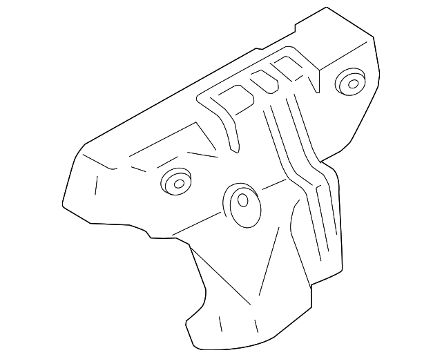16590JA10A MANIFOLD COVER, RIGHT