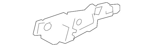 13501829 Деталь HANDLE BASE, LEFT