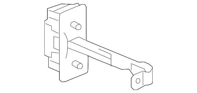 20908476 DOOR CHECK, LEFT