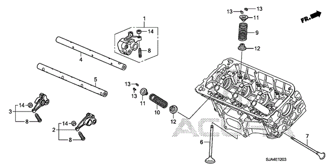 RL VALVE - ROCKER ARM (RR.) (2)