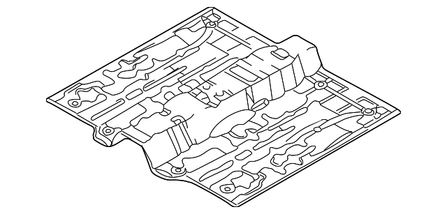65111-2D010 Деталь FRONT FLOOR PAN