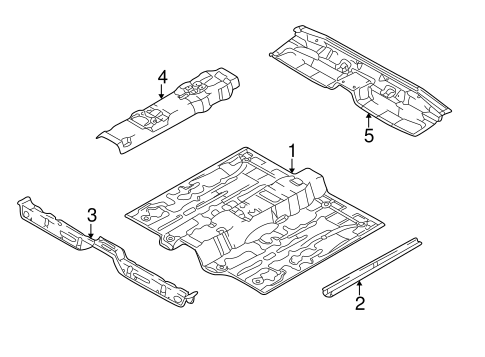 Elantra FLOOR & RAILS