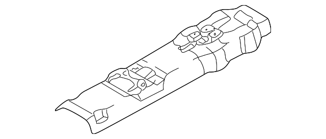 65130-2D000 Деталь CENTER REINF