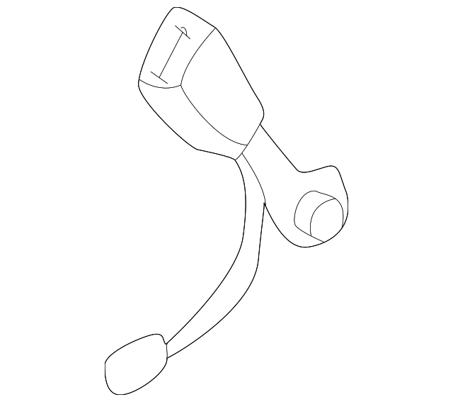 64631AE02AML Деталь BUCKLE, RIGHT