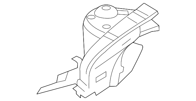 64510-1R300 Деталь APRON PANEL, LEFT