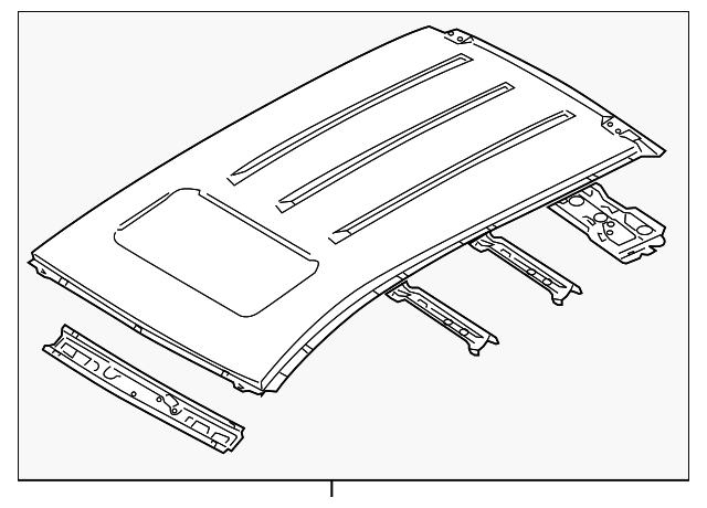 CG42-70-600 Деталь ROOF ASSY