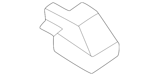 TA015705109 Деталь TRACK END COVER, RIGHT