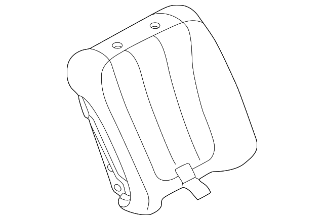 TA028813YC02 Деталь SEAT BACK