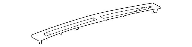 55981-33130-C0 Деталь DEFROSTER PANEL
