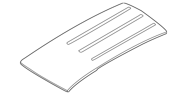 731120W030 Деталь ROOF PANEL