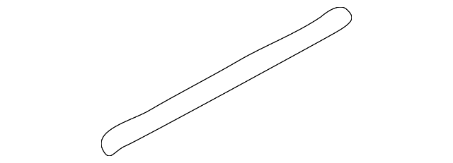 763560W000 Деталь DRIP RAIL, RIGHT