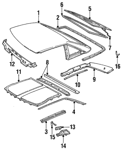 Allante REMOVABLE HARD TOP