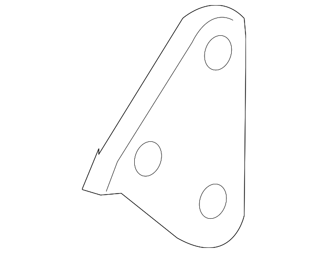 5101668AA Деталь REINF BRACKET, RIGHT
