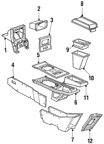 Riviera FRONT CONSOLE