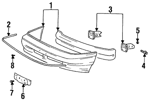 Elantra BUMPER & COMPONENTS - FRONT