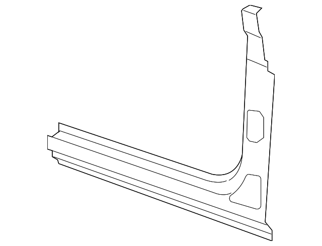 55397011AE Деталь FRONT PILLAR, LEFT