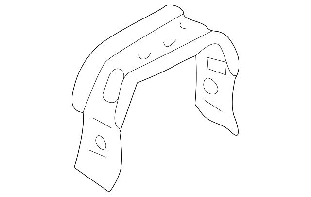 BJ0J64446 Деталь CONSOLE ASSY BRACKET