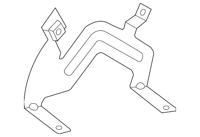 3C0-951-167 Деталь ALARM HORN MOUNT BRACKET