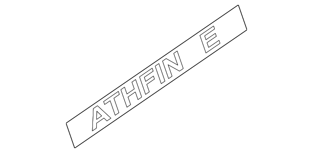 73160-EA500 Деталь DECAL, LEFT
