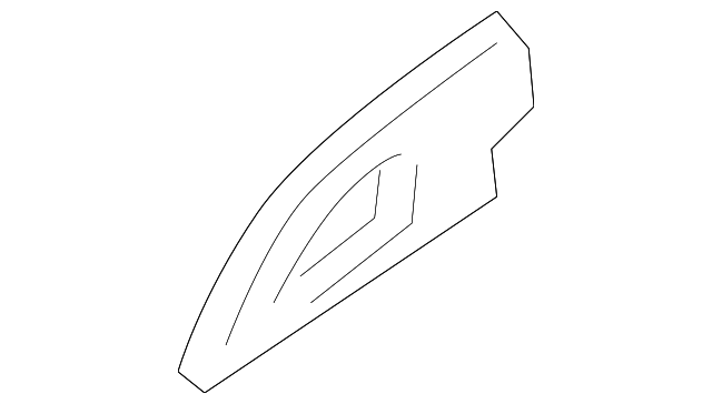 73831-ZL20B SIDE RAIL END CAP, LEFT