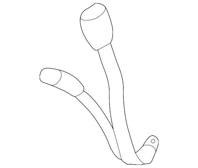 TV07XDVAG Деталь BUCKLE END, LEFT