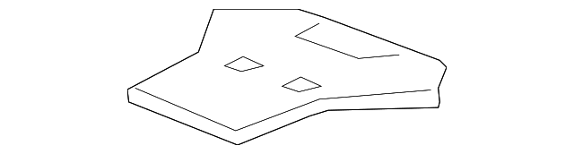 10449902 Деталь CARPET INSULATOR