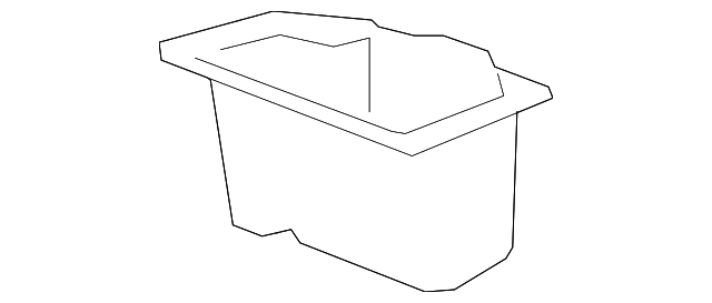 10372131 Деталь STORAGE BOX, RIGHT