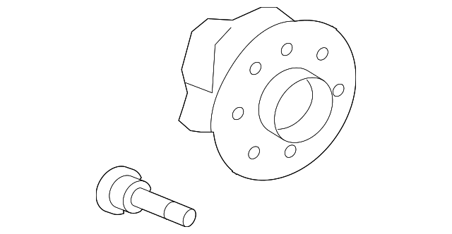 9T4Z-1104-A Деталь HUB, LEFT
