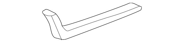 10277024 BUMPER COVER BRACKET, LEFT