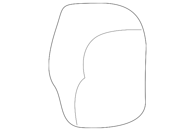 88812-38100GJ Деталь ANCHOR COVER, RIGHT