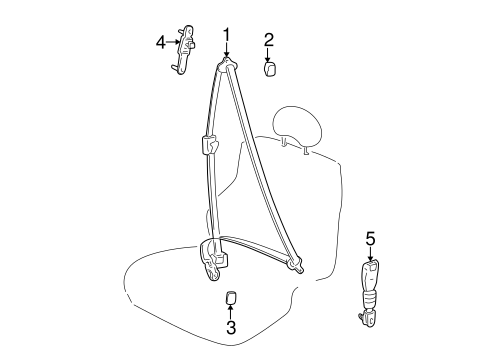 Optima FRONT SEAT BELTS 2