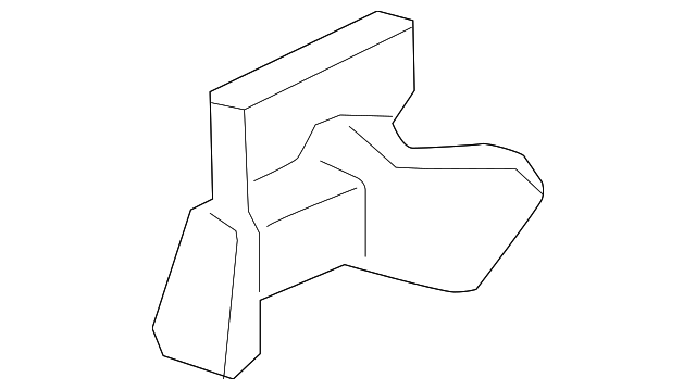 222-630-07-36 SIDE IMPACT SENS BRACKET, LEFT