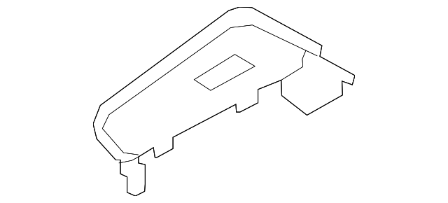 93582-A7020K3S Деталь SWITCH BEZEL, LEFT