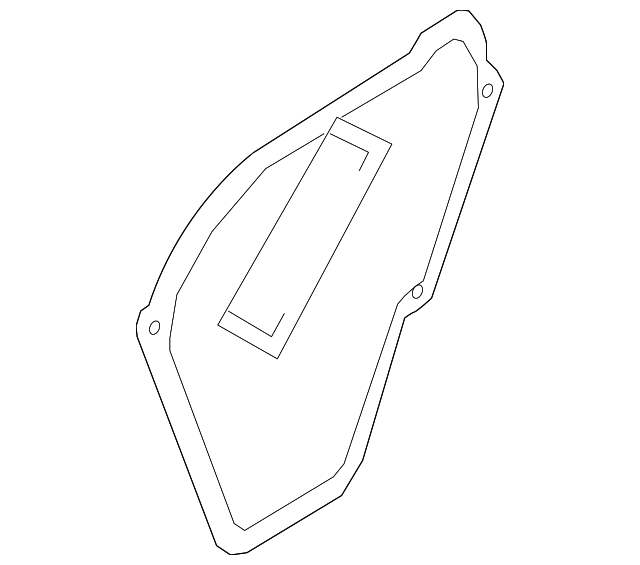 83392-A7000 Деталь WATER DEFLECTOR, RIGHT