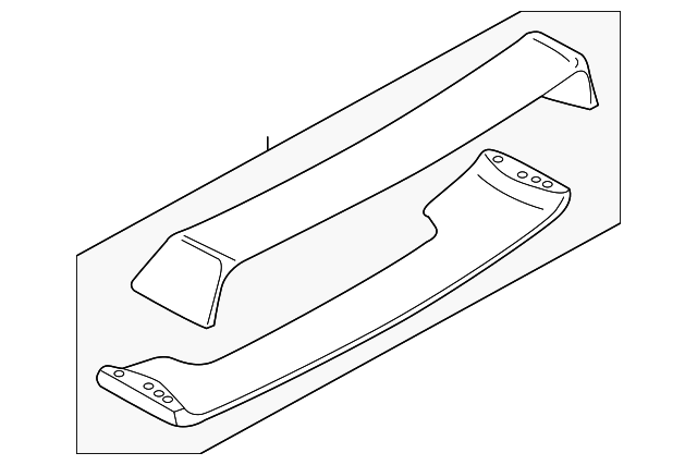 96061FE202WG Деталь SPOILER ASSY