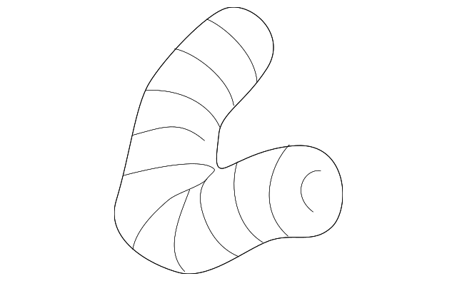 15754219 DUCT, RIGHT