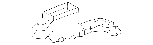 15155212 LOWER AIR DUCT