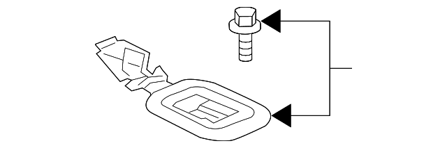 MN157245XA Деталь HOOK, LEFT