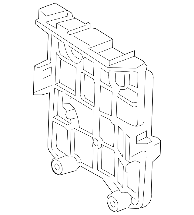 FT4Z-14D189-A Деталь BLIND SPOT RADAR MOUNT BRACKET, LEFT
