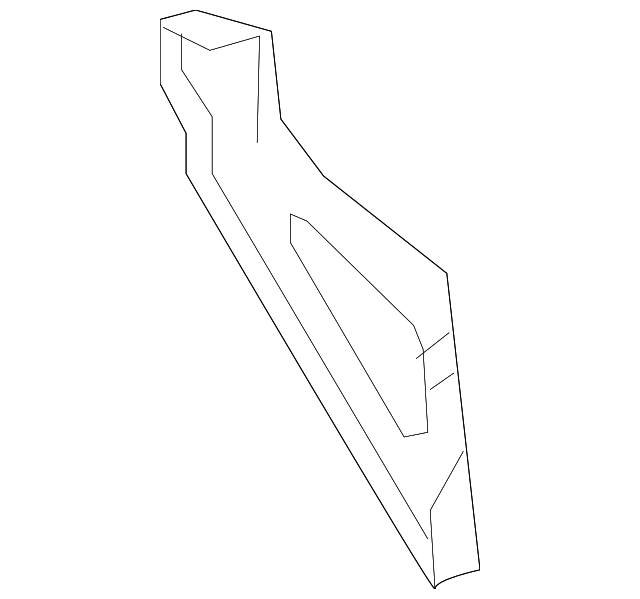 64190-EL030 Деталь FRONT PANEL, RIGHT