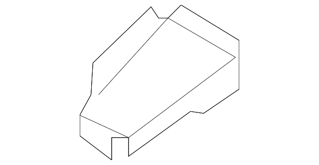 64132-EL030 Деталь LOWER PANEL, RIGHT