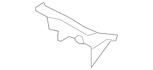 66314-EL030 Деталь UPPER PANEL, RIGHT