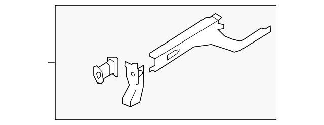 75110-EL030 Деталь INNER RAIL, RIGHT